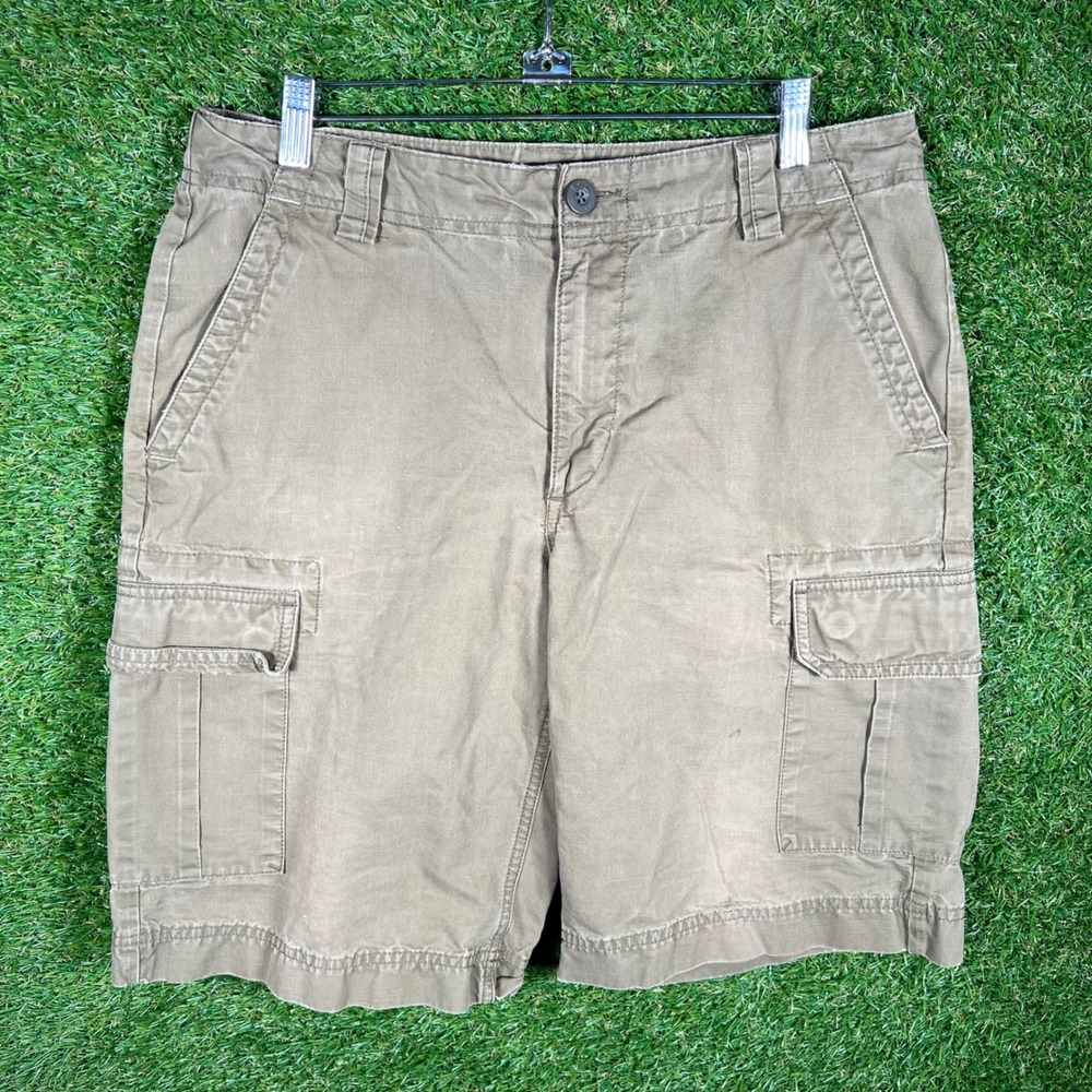 Marmot Mens Brown Cargo‎ Shorts Size 32 Ripstop Hiking Outdoor